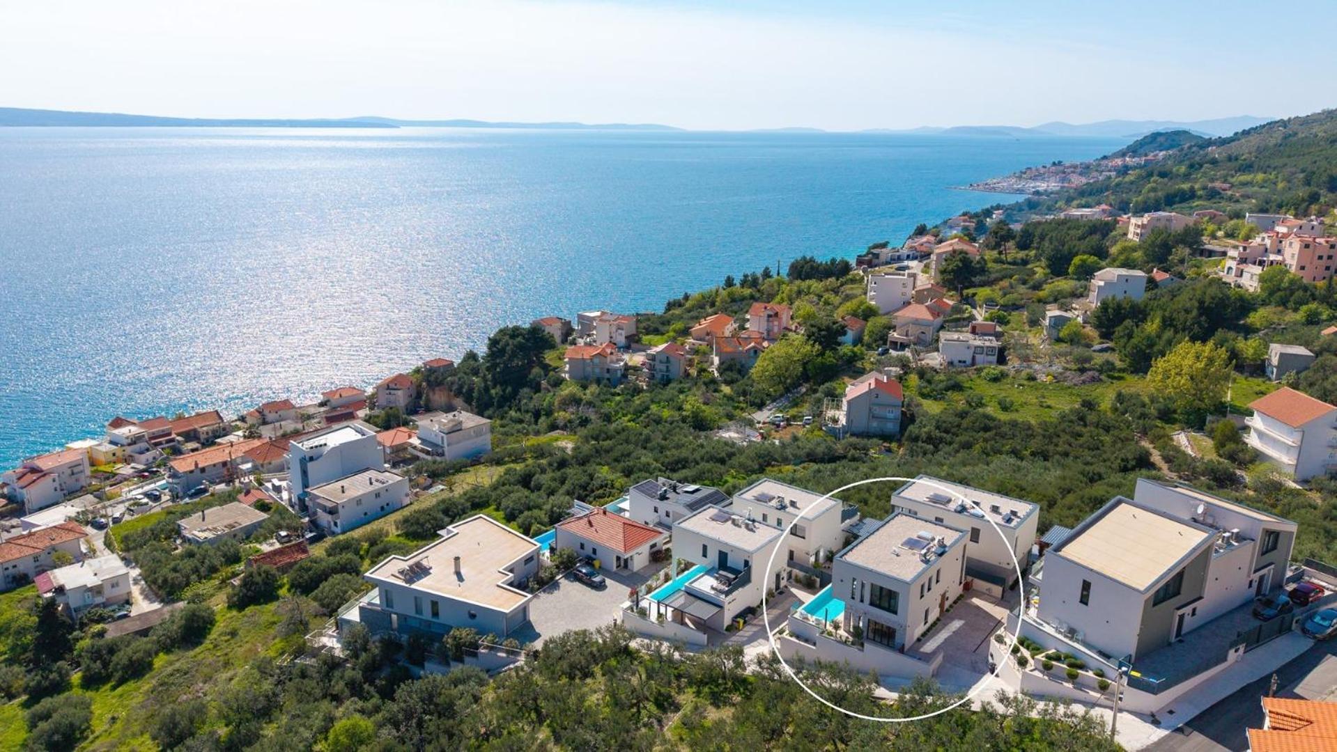 New! Ocean View Villa Jesenice  Exterior photo